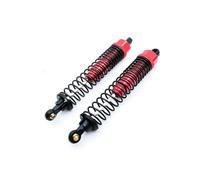 Suspension Shock For HSP 1:10 Off Road Truck RC Car 94111 94188 RS 2pcs 108mm Adjustable Aluminum Oil Shock Absorber Filled Upgrade Parts Motorcycle Shock Absorber(2pc red)