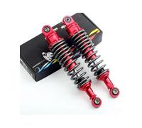 Suspension Shock For Moto Scooter Dio Nmax NIU ATV Quad Dirt Bike Universal 290/320mm Motorcycle Air Shock Absorber Rear Suspension Motorcycle Shock Absorber(290mm Red 0 1 pair)