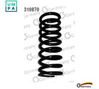 CS Germany 14.319.870 Coil Spring for MERCEDES-BENZ