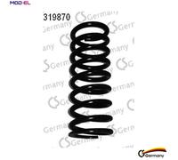 Cs Germany Coil Spring 14.319.870 – Rear Axle for Mercedes-Benz