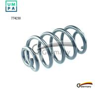 Cs Germany Coil Spring 14.774.230 – Rear Axle, Constant Wire Diameter