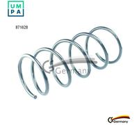 Suspension spring Coil Spring 14.871.628 CS Germany for VOLVO S40 I V40 Estate