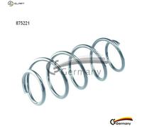 CS Germany Coil Spring 14.875.221 - for SEAT & SKODA: Fabia I/II, Praktik, Roomster, Ibiza III