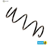 Suspension spring Front Axle 36-198108 BILSTEIN for NISSAN MICRA III