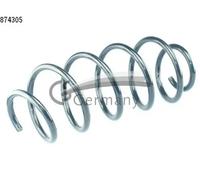 Suspension spring Front Axle Coil Spring 14.874.305 CS Germany for PEUGEOT