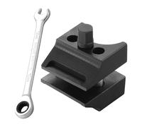 Suspension Strut Hub Steering Knuckle Spreader, Suspension Strut Split Hub Steering Knuckle Spreader Tool with Socket Tool, Steel Universal Shock Absorber Tool for Car Repair and Maintenance
