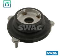 Shock absorber cushion Front Axle Left Rubber/Metal 64 93 1133 SWAG for CITROËN