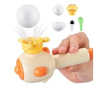 Suspension That Ball - Fun Air Blowing A Game With Balloon Pipe And Whistle | Interactive Physics Learning Toy Practice Toy