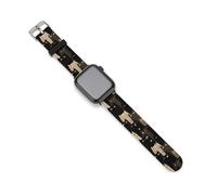 Suspicious Cats Sports Silicone Watch Band Quick Release Waterproof Replacement Strap Compatible with IWatch 38mm/40mm