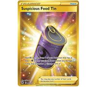 Suspicious Food Tin 080/073 Secret Rare Pokemon Card (Champions Path) + 1x TitanCards® Toploader