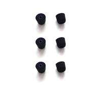 Suspirit Memory Foam Earbuds Eartips Replacement Upgrade Bass Sleeves for Shure SE215 SE535 SE846 SE315 SE425 in-Ear Earphones Headsets Ear Tips (Black, Medium)