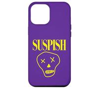Suspish Skull Design Funny Cartoon Spooky True Crime Case for iPhone 12 Pro Max