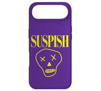 Suspish Skull Design Funny Cartoon Spooky True Crime Case for iPhone Air