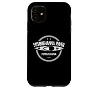 Susquehanna River Pennsylvania Kayaking Case for iPhone 11