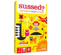 SUSSED Card Game for Kids & Adults - Guess My Wacky Answer! | Easy Travel Game for Family Holidays & Car Trips | Fun Birthday Gifts | Yellow Pack