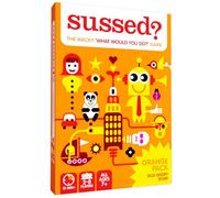 SUSSED | The Wacky ‘What Would You Do?’ Game | Fast & Fun Card Game | Ages 7+ | 2-8 Players | 15-30 Min Playtime | Orange Deck