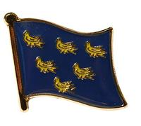 Sussex County Flag Pin Badge