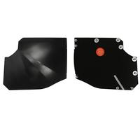 Sussex Installations FOR5-NSL-EXT-003 Matte black Repair/security shield for the Ford Connect SWB (2014>Onwards) van - left side/nearside loading door.