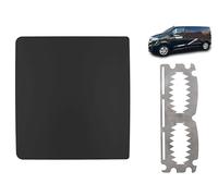 Sussex Installations PEU9-NSL-EXT-001 Matte black Repair/security shield compatible with Peugeot Expert (2017>Onwards) van - left side/nearside loading door.