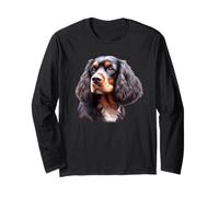 Sussex Spaniel Dog Portrait Long Sleeve T-Shirt