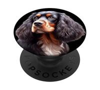 Sussex Spaniel Dog Portrait PopSockets Adhesive PopGrip