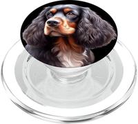 Sussex Spaniel Dog Portrait PopSockets PopGrip for MagSafe