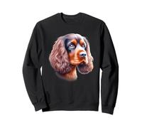 Sussex Spaniel Dog Portrait Sweatshirt