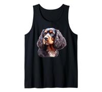 Sussex Spaniel Dog Portrait Tank Top