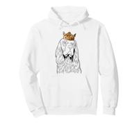 Sussex Spaniel Dog Wearing a Crown Pullover Hoodie