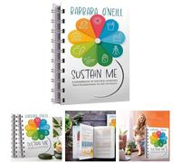 Sustain Me - A Herbal Remedies Book & Herbal Medicine Book for Herbal Remedies UK Sales Books, The Encyclopedia of Herbal Medicine Lovers Book Gifts Colleague/Friend (03White -22*16cm(Spiral version))