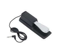 Sustain Pedal for Electronic Keyboard Piano, PL - 002 Replacement Accessories with Polarity, SILICONE PROTECTED Metal and Plastic Contacts for MIDI Synthesizer, Non Slip Des