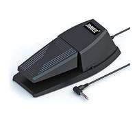 Sustain Pedal for Keyboard,Universal Sustain Pedal with Polarity Switch Compatible with Most Digital Pianos, Yamaha, Casio and MIDI Keyboards(Black)