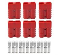 Sustainable Connector Solutions for DC Powered Devices Designed to Safety and Reliability in Use (6pcs-Red)