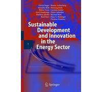 Steger - Sustainable Development and Innovation in the Energy Sector - - J555z