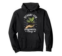 Sustainable Earth Hungry For Environmental Change Pullover Hoodie