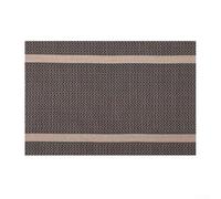 Sustainable Elegance Eco Conscious PVC Meal Mat Set with Beautifully Crafted Nordic Design, Pack of 6 (Coffee color)