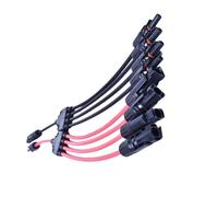 Sustainable Energy Solar Board Connectors Y Adapter 10AWG Y Splitters Cable Simple Installation For Quick Board Expansion Renewable Energy Accessories