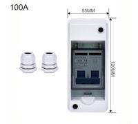 Sustainable Energy Solution High Performance Solar Cell Distribution Boxes Featuring Robust Protection Features (100A)