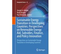 Sustainable Energy Transition in Developing Countries: Perspectives on Renewable Energy Aid, Subsidies, Finance, and Policy Innovation : Perspectives on Sustainable Energy Transition in Developing Cou