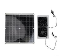 Sustainable Energy Use 30W Solar Exhaust Fan Perfect for Greenhouses and Animal Housing