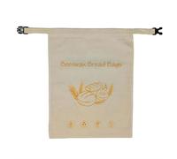Sustainable Food Grade Bread Storage with Elastic Closure Washable for Homemade Goods Bread Preservation Bag