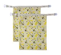 Sustainable Food Grade Bread Storage with Elastic Closure Washable for Homemade Goods Bread Preservation Bag