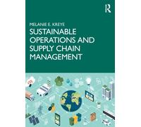 Sustainable Operations and Supply Chain Management