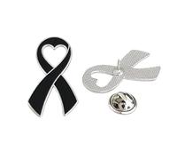 Sustainable Peace Symbol Pin 5 Years Durability Kirsite Material Volunteer Event Jewelry Fundraiser Brooch Zinc Alloy Awareness Ribbon Pin, フリーサイズ