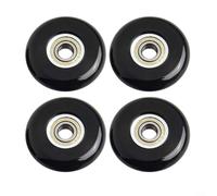 Sustainable Rubber and Metal Cushions Wheels for Your For Rowing Machine Four Piece Set Available Now