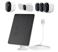 Sustainable Solar Energy Supply for Cameras Strong ABS Design Effective Sun Absorption Weatherproof Solar Device