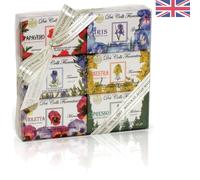 Sustainable Sweet Violet Soap Gift Set - Traditional Florentine Luxury (900g)