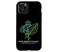 Sustainable Technology Circuit Board Leaf Eco-Tech Process Case for iPhone 11 Pro