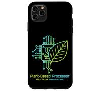 Sustainable Technology Circuit Board Leaf Eco-Tech Process Case for iPhone 11 Pro Max