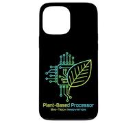 Sustainable Technology Circuit Board Leaf Eco-Tech Process Case for iPhone 13 Pro Max